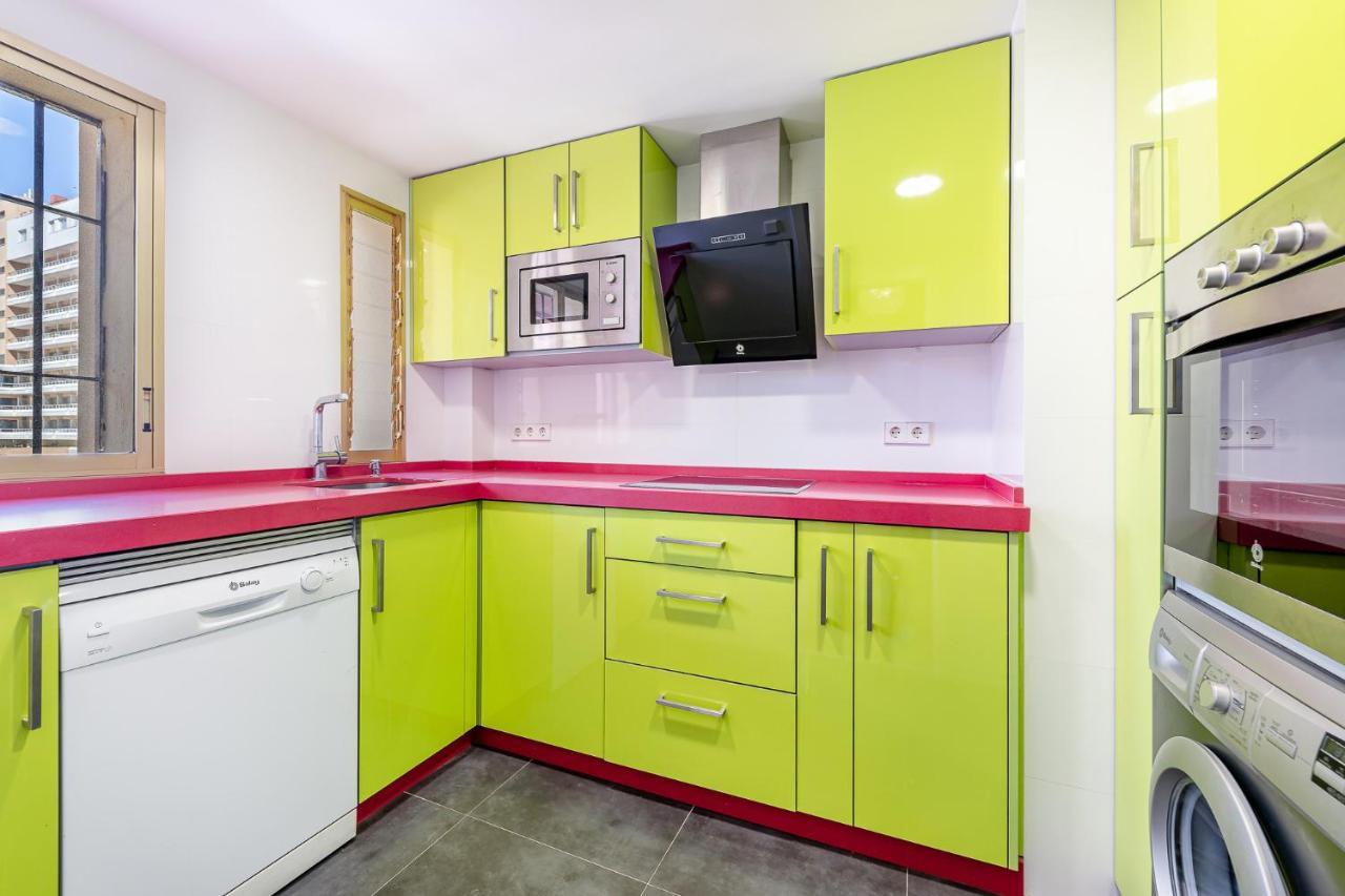 797 Holiday Rentals - Amplio Piso Con Terraza En Primera Linea De Playa トレモリノス エクステリア 写真